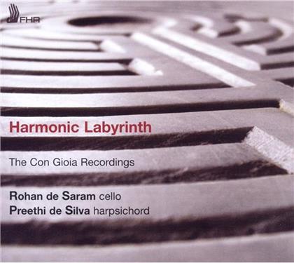 Saram Rohan De / Silva Preethi De & Bach J.S. / Bach C.P.E. /Hindemith/Silva - Harmonic Labyrinth - Cembalo & Cello