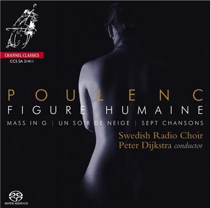 Dijkstra Peter / Radio Chor Schweden & Francis Poulenc (1899-1963) - Chanson Sur Des Poemes De Paul