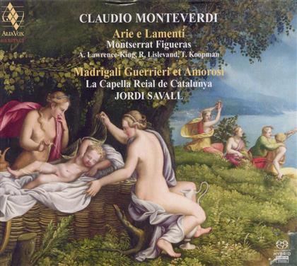 Claudio Monteverdi (1567-1643), Jordi Savall & Montserrat Figueras - Arie E Lamenti (2 SACDs)