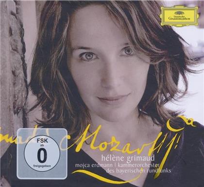 Hélène Grimaud & Wolfgang Amadeus Mozart (1756-1791) - Mozart Piano Concertos Nos.19+23 (CD + DVD)