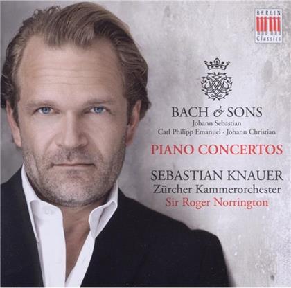 Knauer Sebastian / Zürcher Kammerorch. & Bach & Sons - Piano Concertos