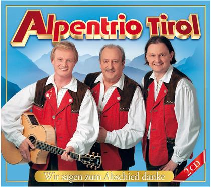 Alpentrio Tirol - Wir Sagen Zum Abschied Danke (2 CDs)