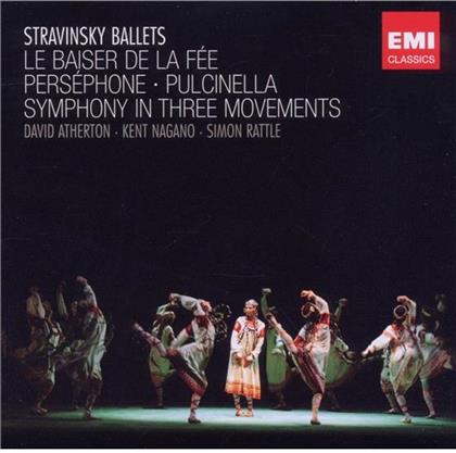 Rattle Simon / Nagano / Atherton & Igor Strawinsky (1882-1971) - Ballet Ed. - Strawinsky Ballets (2 CDs)