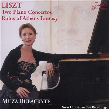 Muza Rubackyte & Franz Liszt (1811-1886) - Two Piano Concertos / Ruins Of