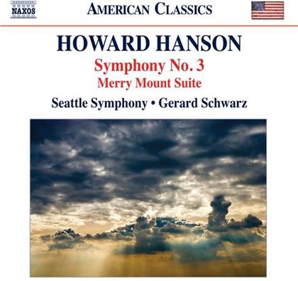 Schwarz Gerard / Seattle So & Howard Hanson - Sinfonie Nr 3 / Suite Merry Mount