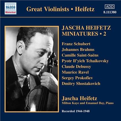 Heifetz Jascha / Kaye / Bay & --- - Miniatures 2