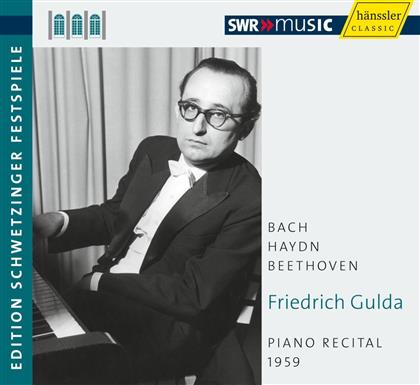 Friedrich Gulda & Bach / Haydn / Beethoven - Klavierabend - Recital 1959