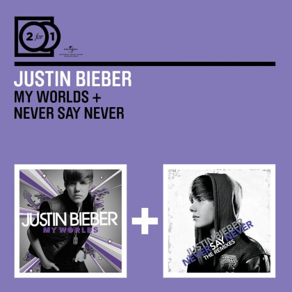 Justin Bieber - 2 For 1: My Worlds/Never (2 CDs)