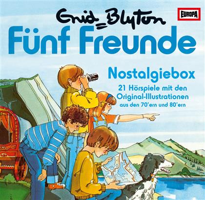 Fünf Freunde - Nostalgiebox (21 CDs)