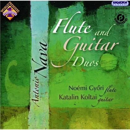 Noemi Gyori (Floete), Katalin & Antonio Maria Nava - Duette Fuer Floete & Gitarre :