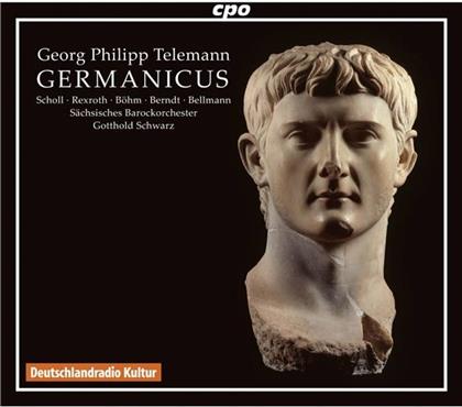Stahn, Scholl, Rexroth, Sack, & Georg Philipp Telemann (1681-1767) - Germanicus (3 CDs)