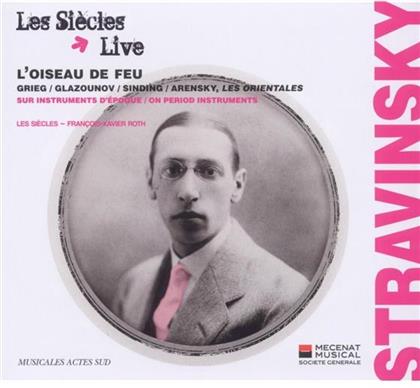 Les Siecles, Francois-Xavier R & Igor Strawinsky (1882-1971) - Feuervogel (Fassung 1910), Les