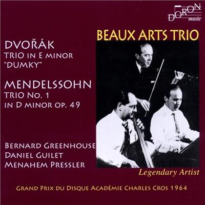 Beaux Arts Trio & Dvorak Antonin/ Mendelssohn Felix - Trio Dumky. Trio No.1
