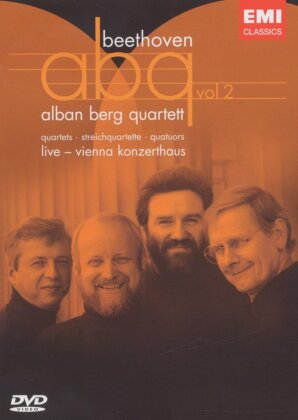 Alban Berg Quartett - Beethoven - Streichquartette - Vol. 2 (EMI Classics, 2 DVDs)
