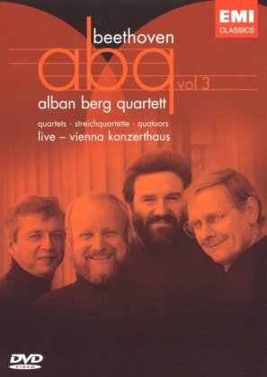 Alban Berg Quartett - Beethoven - Streichquartette - Vol. 3 (EMI Classics, 2 DVDs)