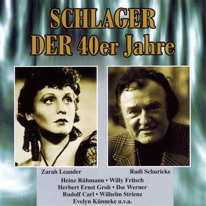 Schlager Der 40Er Jahre - Various