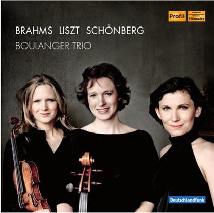 Boulanger Trio & Brahms Johannes/Liszt Franz/ Schönberg A - Works For Piano Trio