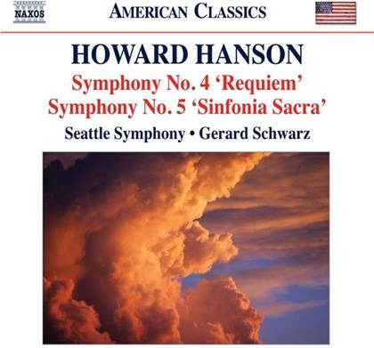Schwarz Gerard / Seattle Symphony & Howard Hanson (1896-1981) - Symphonies 4 & 5