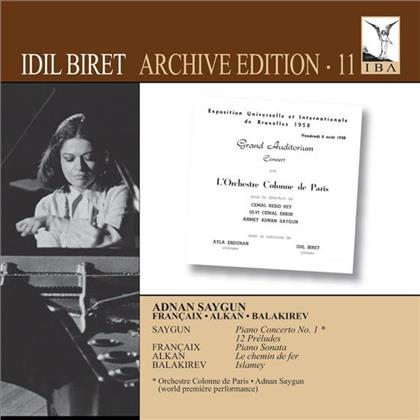 Biret Idil / Saygun Adnan / Orch.Colonne & Saygun / Francais / Balakirev / Alkan - Archive Edition 11