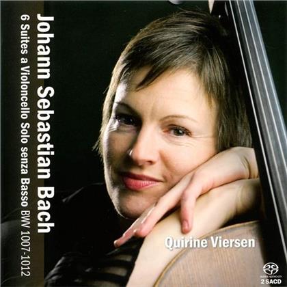 Quirine Viersen & Johann Sebastian Bach (1685-1750) - Suite Fuer Cello Bwv1007, Bwv1 (2 CDs)