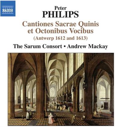 Mackay Andrew / Sarum Consort & Peter Philips - Cantiones Sacrae Quinis Et Octonibus Voc