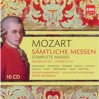 Neumann Peter / Various & Wolfgang Amadeus Mozart (1756-1791) - Saemtliche Messen / Requiem (10 CDs)
