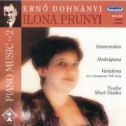 Ilona Prunyi & Ernst (Ernö) von Dohnanyi (1877-1960) - Werk Fuer Klaviers Vol 2