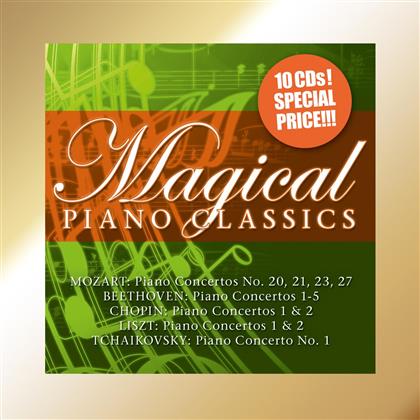 --- & Chopin / Liszt / Beethoven / U.A. - Magical Piano Classics (10 CDs)