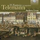 Andrea Coen & Georg Philipp Telemann (1681-1767) - 36 Fantasien Für Cembalo (3 CDs)
