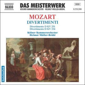 Müller-Brühl Helmuth / Kölner Kammerorch & Wolfgang Amadeus Mozart (1756-1791) - Divertimenti Kv251, 334