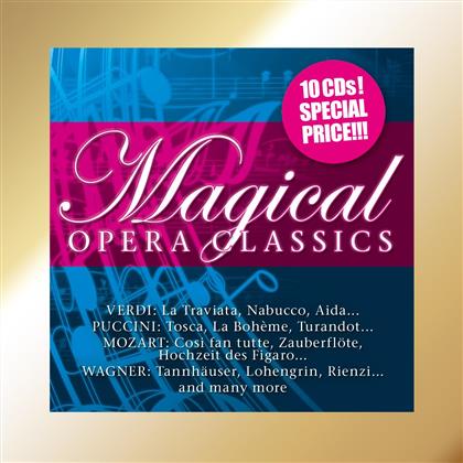 --- & Verdi / Puccini / Mozrt / U.A. - Magical Opera Classics (10 CDs)