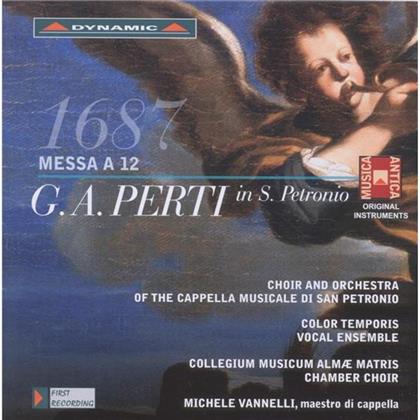 Vannelli Michele / Color Temporis & Giacomo Antonio Perti - Messa A 12