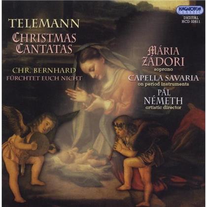 Zadori Maria / Nemeth Pal / Cap. Savaria & Georg Philipp Telemann (1681-1767) - Christmas Cantatas