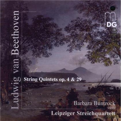 Leipziger Streichquartett / Buntrock & Ludwig van Beethoven (1770-1827) - String Quintets Op. 4 & 29