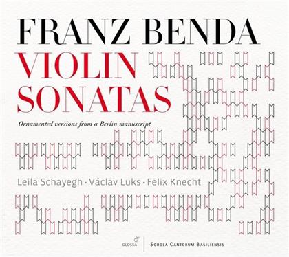 Schayegh Leila / Luks Vaclav / Knecht F. & Franz Benda - Sonaten Für Violine, Cembalo Und B.C.