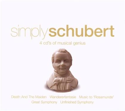 Franz Schubert (1797-1828) - Simply Schubert (4 CDs)