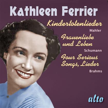 Kathleen Ferrier, Gustav Mahler (1860-1911), Schumann & Brahms - Lieder