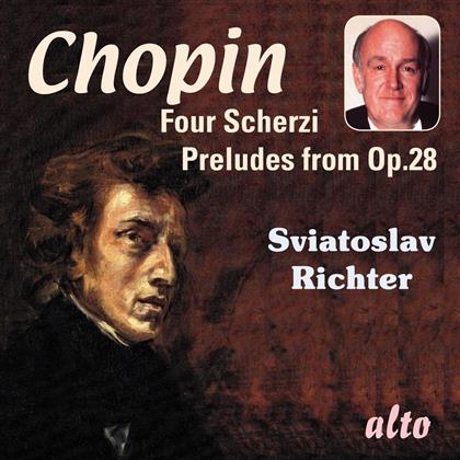Sviatoslav Richter & Frédéric Chopin (1810-1849) - Four Scherzi / 13 Preludes