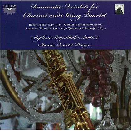 Siegenthaler Stephen / Stamic Quartet & Ferdinand Thieriot - Klarinettenquintett In Es-Dur
