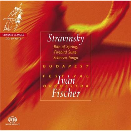 Fischer Ivan/Budapest Festival Orchestra & Igor Strawinsky (1882-1971) - Feuervogel Suite 1916, Le Sacre De