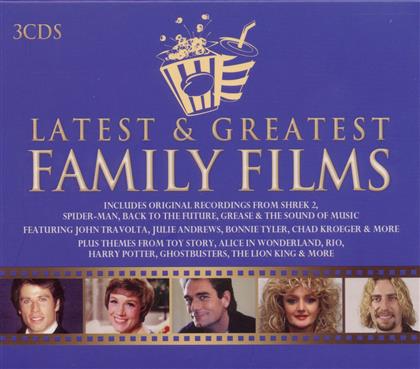 Latest & Greatest - Various - Family Films (3 CDs)