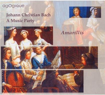 Amarillis Ensemble & Johann Christian Bach (1735-1782) - Quintett Op11/1,3,6, Op22/1-2,