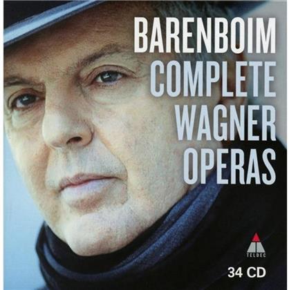 Daniel Barenboim & Richard Wagner (1813-1883) - Opern (34 CDs)