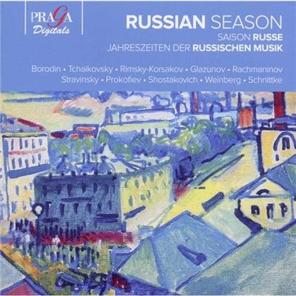 Prazak Quartett, Zemlinsky Quartett & Borodin / Schostakowitsch / Prokofieff - Russian Seasons