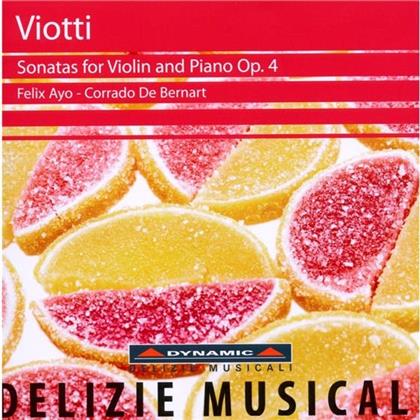 Ayo Felix / Bernart & Giovanni Battista Viotti (1755-1824) - Sonaten Für Violine + Klavier