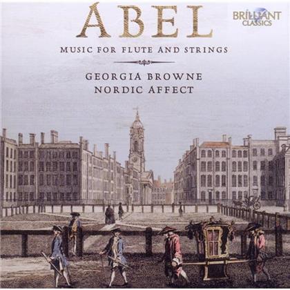 Browne Georgia / Nordic Affect & Carl Friedrich Abel (1723-1787) - Music For Flute And Strings
