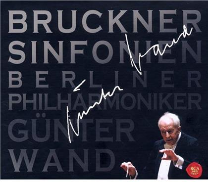Wand Günter / Berliner Philharmoniker & Anton Bruckner (1824-1896) - Sinfonien 4, 5, 7, 9 (6 CDs)