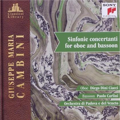Ciacci Diego Dini / Carlini Paolo & Giuseppe Maria Cambini (1746-1825) - Sinfonie Concertanti Für Oboe Und Fagott