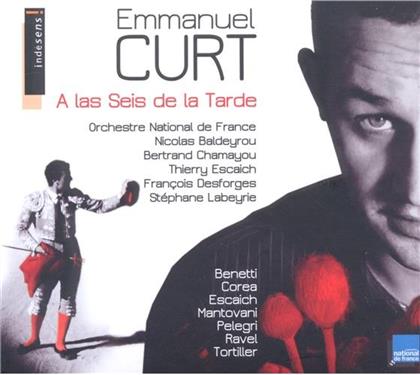 Curt Emmanuel / Orch. National De France & Benetti / Corea / Escalch / Mantovani /+ - A Las Seis De La Tarde