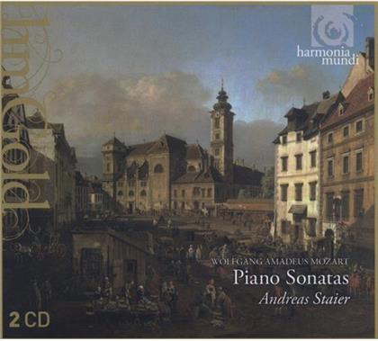 Andreas Staier & Wolfgang Amadeus Mozart (1756-1791) - Piano Sonatas (2 CDs)